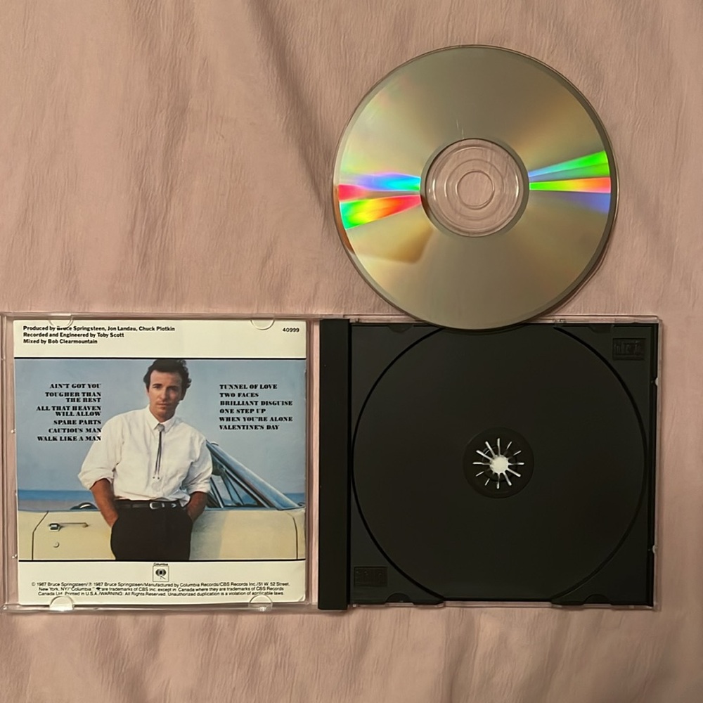 Bruce Springsteen Tunnel Of Love CD Classic Album - Picture 3 of 4